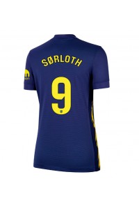 Atletico Madrid Alexander Sorloth #9 Jalkapallovaatteet Naisten Vieraspaita 2025-26 Lyhythihainen